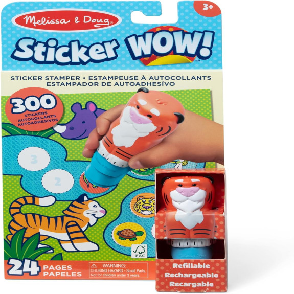 Sticker WOW! Sticker Stamper & Activity Pad - Tiger